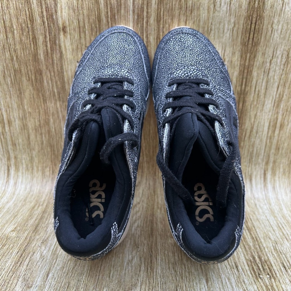 Asics Gel-Lyte III Women's Size 6 Black White Stingray Sneakers Shoes HL7E5 - Picture 6 of 10